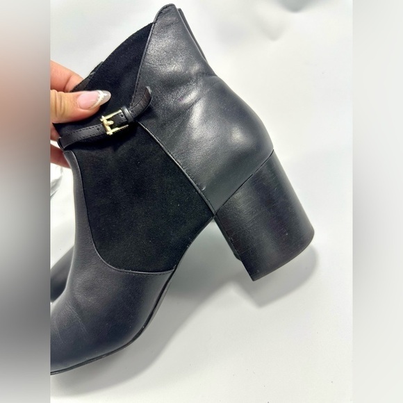 Cole Haan paulina black heeled ankle bootie size 8 - Picture 9 of 16